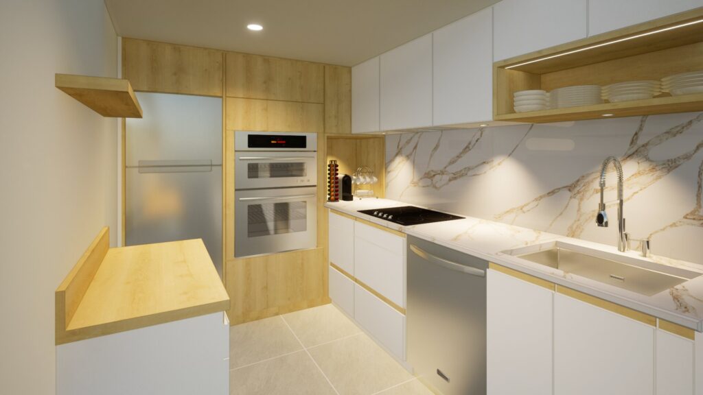 MB intérieurs_Condo Compact_Cuisine option 2